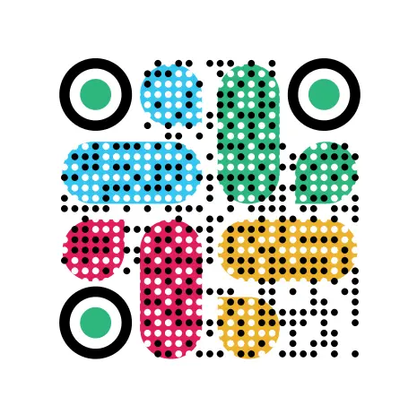 Art QR Code example